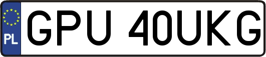 GPU40UKG