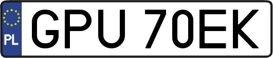 GPU70EK