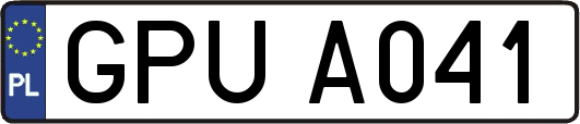 GPUA041