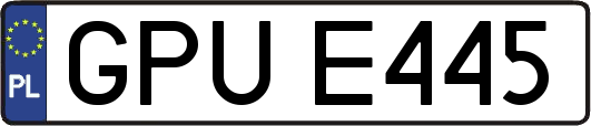 GPUE445