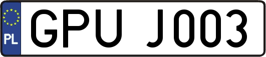 GPUJ003