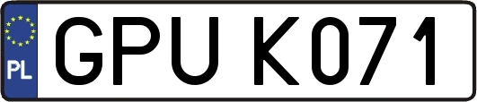 GPUK071