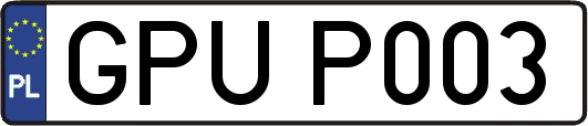 GPUP003