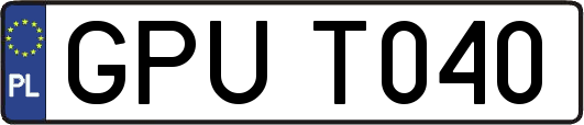 GPUT040