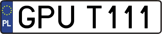 GPUT111