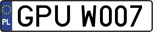 GPUW007