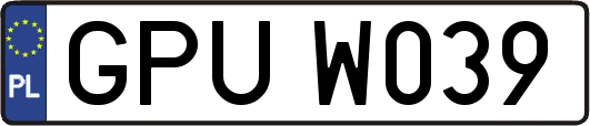 GPUW039