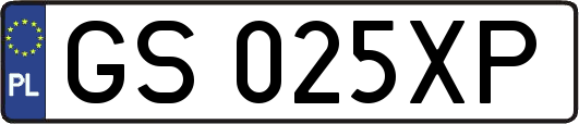 GS025XP