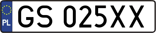 GS025XX