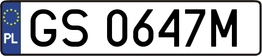GS0647M
