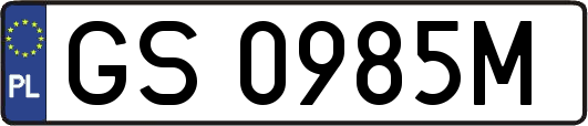 GS0985M