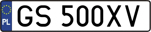 GS500XV