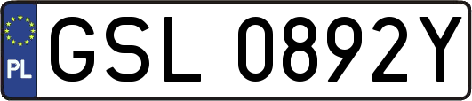GSL0892Y