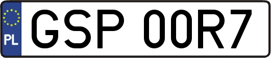 GSP00R7