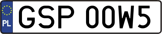 GSP00W5