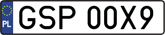 GSP00X9