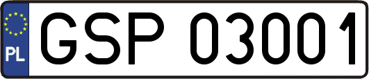 GSP03001