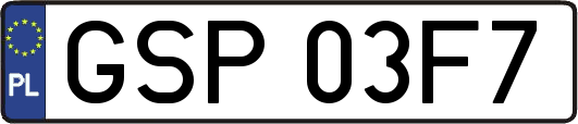 GSP03F7