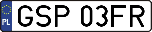 GSP03FR