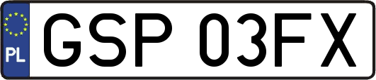 GSP03FX