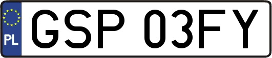 GSP03FY