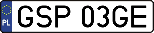 GSP03GE