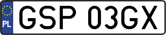 GSP03GX