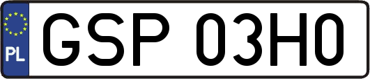 GSP03H0