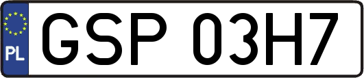GSP03H7