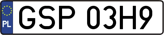 GSP03H9