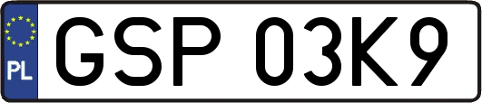 GSP03K9