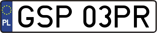 GSP03PR