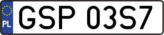 GSP03S7