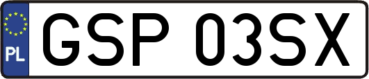 GSP03SX