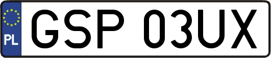 GSP03UX