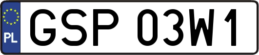 GSP03W1