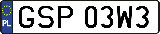 GSP03W3