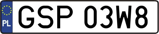 GSP03W8