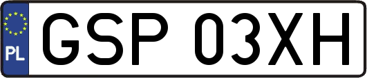 GSP03XH