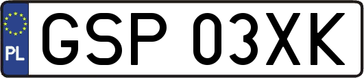 GSP03XK