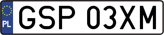 GSP03XM