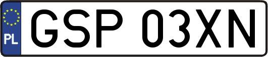 GSP03XN