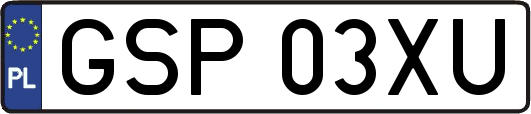 GSP03XU