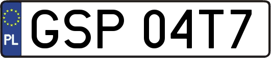 GSP04T7