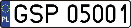 GSP05001