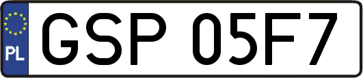 GSP05F7