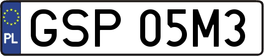 GSP05M3