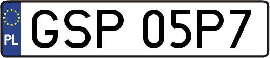 GSP05P7