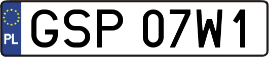 GSP07W1