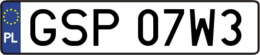 GSP07W3